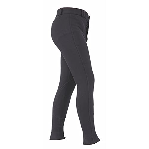Wessex Shires Horse Riding Jodhpurs in Black - Boys/Child 13/14Yrs, Black