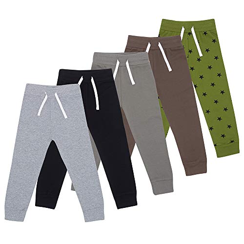 Baby Boy Toddler Casual Pull up Pants/Trousers / 100% Cotton Soft and Comfortable… (5, 2-3 Years)