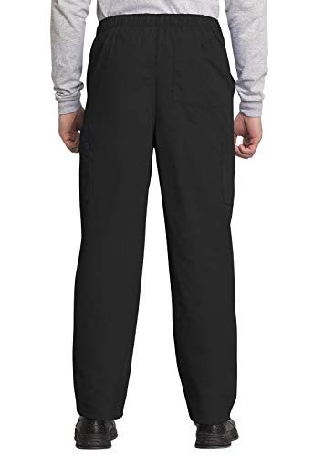 CHEROKEE Men's Originals Cargo Medical Scrubs Pants, Black, M UK