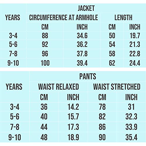 4 KIDZ Boys Kids Childrens Waterproof Jacket Coat Trousers Pants Set Hooded Tracksuit , 9-10 Years, Navy