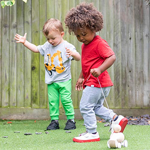 Baby Boy Toddler Casual Pull up Pants/Trousers / 100% Cotton Soft and Comfortable (5, 2-3 Years)