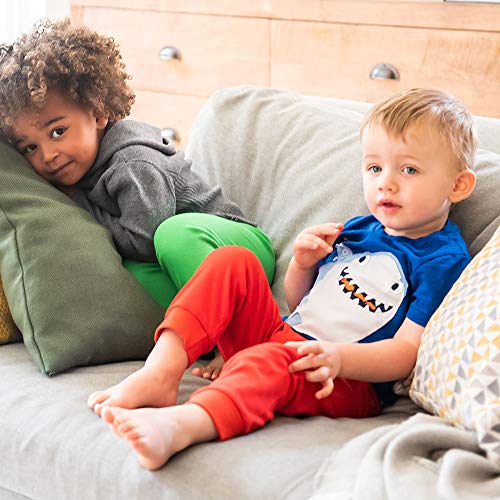 Baby Boy Toddler Casual Pull up Pants/Trousers / 100% Cotton Soft and Comfortable (5, 2-3 Years)