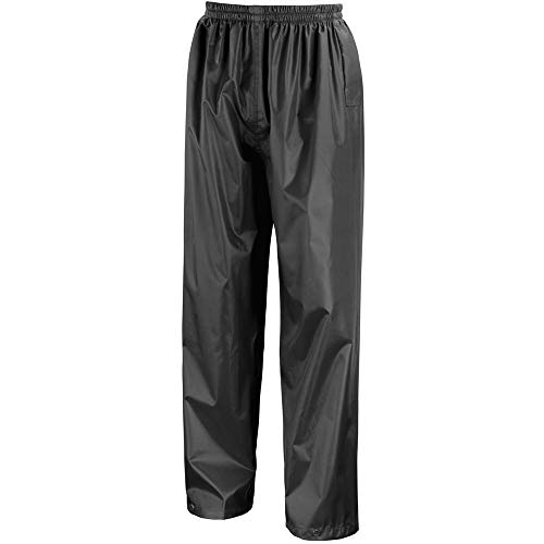 Result Core Childrens/Kids Unisex Junior Rain Suit Jacket and Trousers Set (3-4) (Navy Blue)