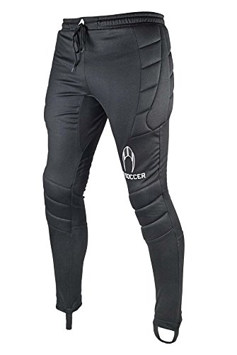 HO Soccer 0505554 Goalkeeper Long Trousers, Unisex Children, unisex_child, 0505554, Black, 6 Years