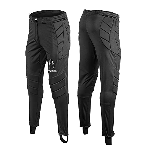 HO Soccer 0505554 Goalkeeper Long Trousers, Unisex Children, unisex_child, 0505554, Black, 6 Years