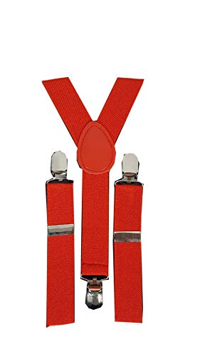 Childrens Boys Kids Red Braces