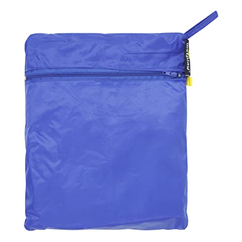 Kids Waterproof Jacket & Trousers Suit Set in Black, Navy Blue or Royal Blue Childs Childrens Boys Girls WR225J (7-8 Years, Royal Blue)