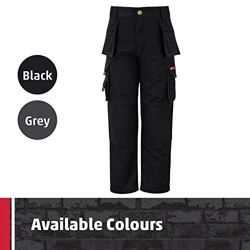 TuffStuff Unisex Kids 711j Junior Childs Pro Work Trouser, Black, 13 Years UK