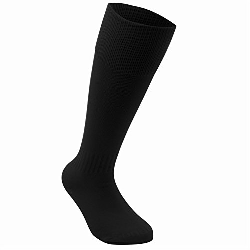 Sondico Kids Football Socks Breathable Sports Training Accessories Black Childs C8-C13