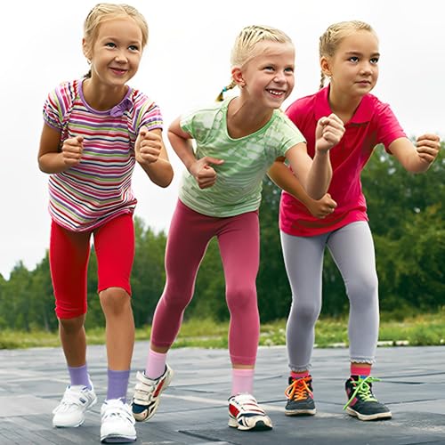 GENTABY Kids Boys Girls Toddler Socks - Multipack Baby Socks for Kids Home Hiking Socks 2-4 Years - 20 Pairs Elastic Mid Cut Socks Shoe Size 7-9