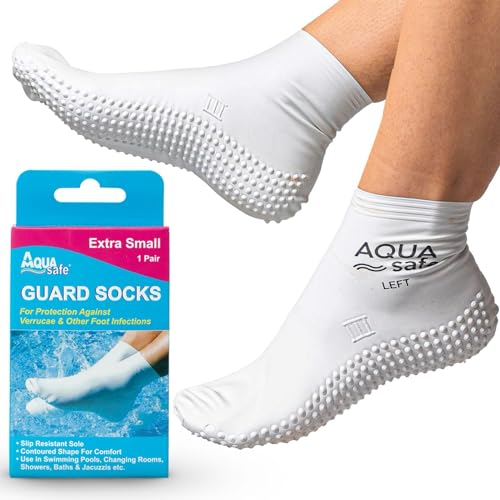 Aquasafe Guardsocks Verruca Socks For Kids Swimming | Swimming Socks Kids Size 9-12 Child | Extra Small Verruca Socks For Swimming | Waterproof Socks | Swim Socks For Kids