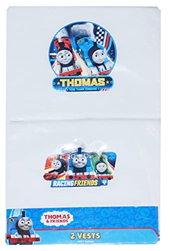Thomas The Tank Boys Vests 2 Pack (4-5 Years)