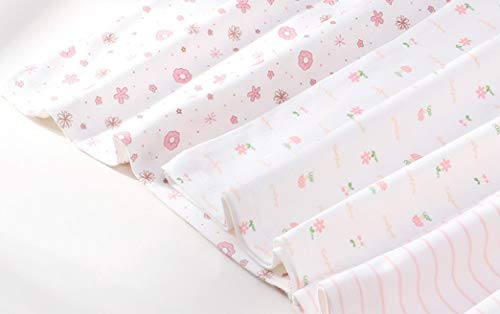 Allmeingeld Little Girls' Strawberry Tanks Cotton Undershirts Multipack Pink for 5-6 Years