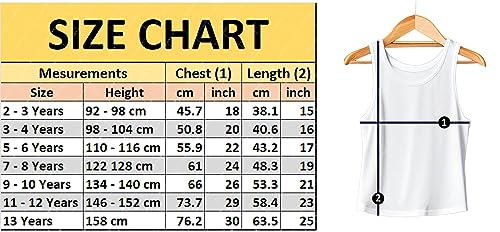 ZRWASKA® 3 Pack Children’s 100% Cotton Vests White Sleeve-Less Plain Undershirts Fitted Summer Top Vest Every-Day wear, Kids Back to School Uniform Boys Girls Vest Tank Shirts Size 9-11 Year (Pack 3)