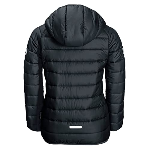 Jack Wolfskin Children's K Zenon Winter Windproof Quilted Jacket, Phantom, 5-6Y