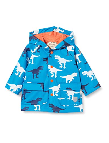 Hatley Baby Boy's Raincoat, Giant T-Rex, 12-18 Months