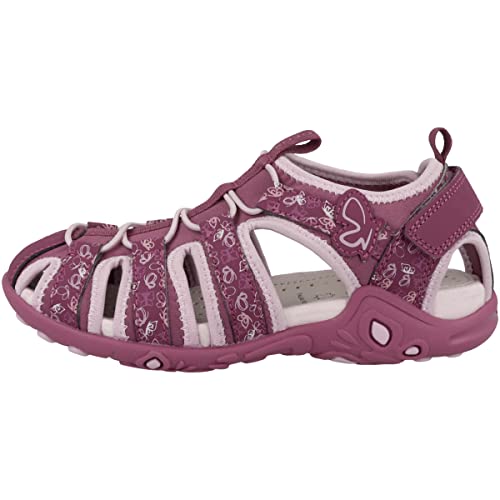 Geox j Sandal Whinberry g, Dk Raspberry Pink, 11 UK Child