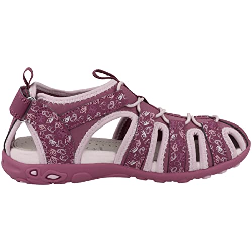 Geox j Sandal Whinberry g, Dk Raspberry Pink, 11 UK Child