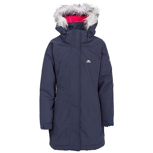 Trespass Girl's Fame Tp50 Jacket, Navy, 5-6 Years UK