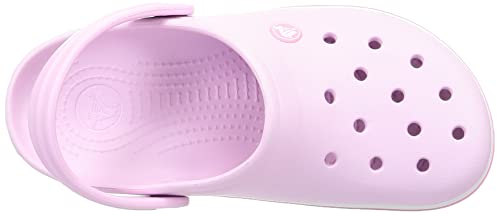 Crocs Unisex Kids Crocband T Clogs, Ballerina Pink, 7 UK Child