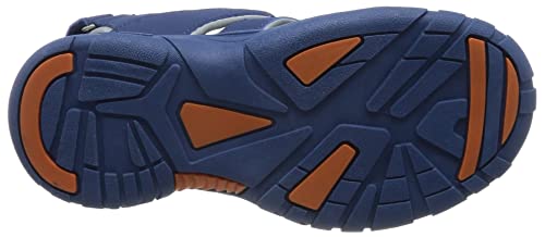 Lico Nimbo Sandals, Blue/Grey/Orange, 8 UK Child