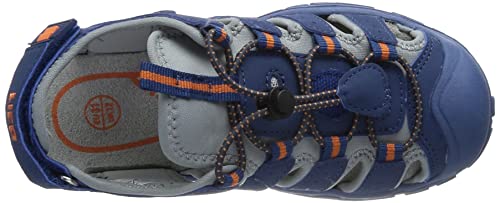Lico Nimbo Sandals, Blue/Grey/Orange, 8 UK Child