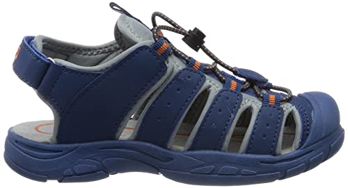 Lico Nimbo Sandals, Blue/Grey/Orange, 8 UK Child