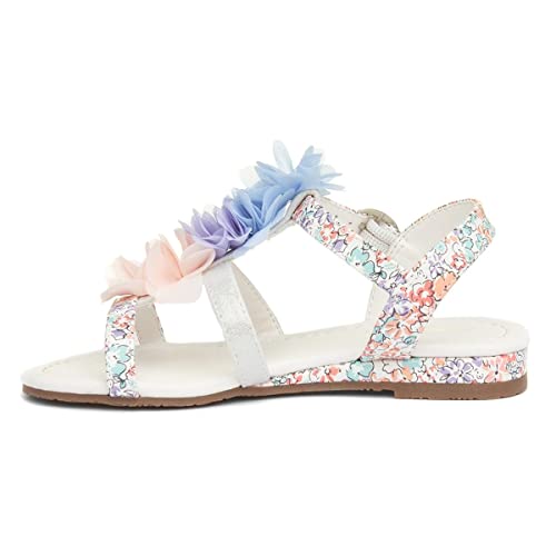 Walkright Girls Multi Coloured Floral Sandal - Size 13 Child UK - Multicolour