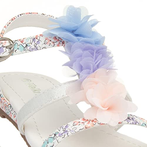 Walkright Girls Multi Coloured Floral Sandal - Size 13 Child UK - Multicolour