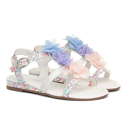 Walkright Girls Multi Coloured Floral Sandal - Size 13 Child UK - Multicolour