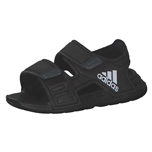 adidas Boy's Unisex Kids Altaswim Sandals Trainers, core Black/FTWR White/Grey six, 4 UK Child