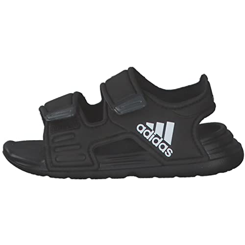 adidas Boy's Unisex Kids Altaswim Sandals Trainers, core Black/FTWR White/Grey six, 4 UK Child