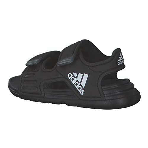 adidas Boy's Unisex Kids Altaswim Sandals Trainers, core Black/FTWR White/Grey six, 4 UK Child