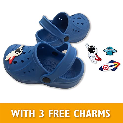 The Essentials Wardrobe Children TEW Clogs - Blue - UK-9