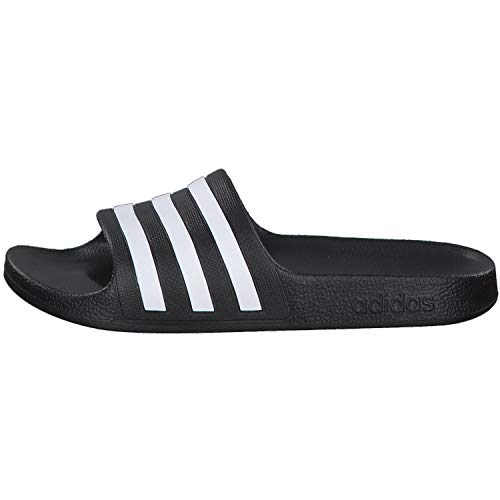 adidas Unisex Adilette Aqua slide sandal, Core Black White Core Black Dark, 11 UK Child