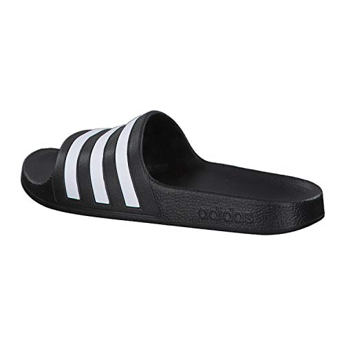 adidas Unisex Adilette Aqua slide sandal, Core Black White Core Black Dark, 11 UK Child
