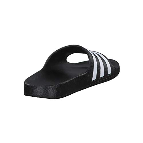 adidas Unisex Adilette Aqua slide sandal, Core Black White Core Black Dark, 11 UK Child