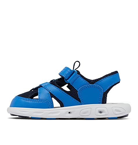 Columbia Youth Techsun Wave Unisex Kids Sports And Outdoor Sandals, Blue (Bright Indigo x Collegiate Navy), 5 UK