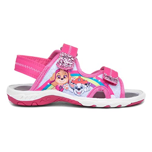 Shoe Zone Paw Patrol Fera Girls Pink Sandal - Size 8 Child UK - Pink