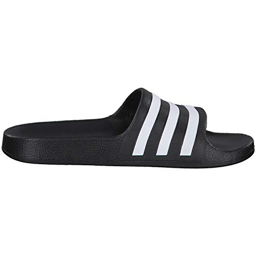 adidas Unisex Adilette Aqua slide sandal, Core Black White Core Black Dark, 11 UK Child