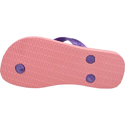 Havaianas Flores Flip-Flop Macaron Pink, 10/11 Child UK
