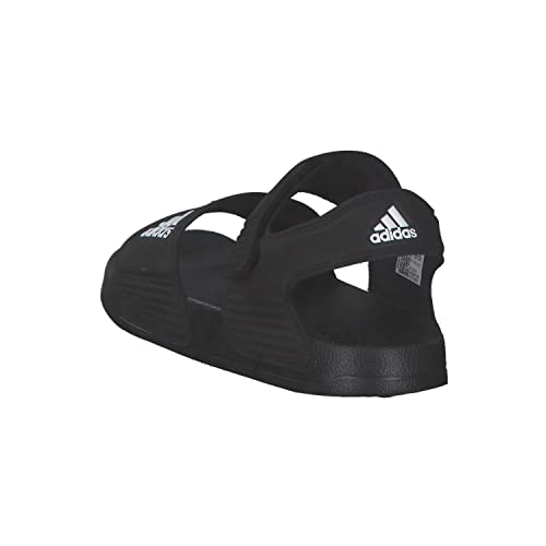 adidas Unisex Kids Adilette Sandal Sneaker, Core Black Ftwr White Core Black, 4 UK Child
