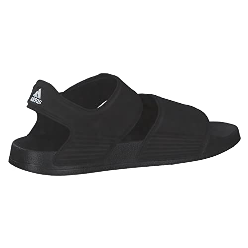 adidas Unisex Kids Adilette Sandal Sneaker, Core Black Ftwr White Core Black, 4 UK Child