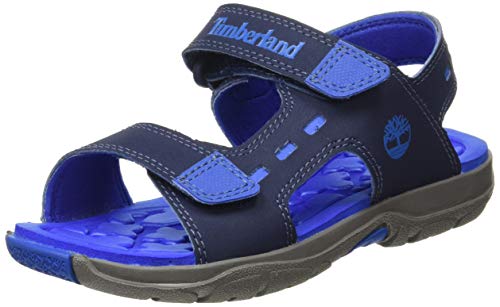Timberland Moss Jump 2 Strap Sandal, Unisex Kids’ Classic, Navy, 13 Child UK (32 EU)
