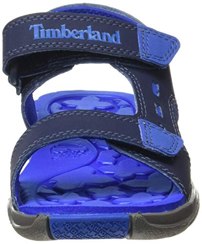 Timberland Moss Jump 2 Strap Sandal, Unisex Kids’ Classic, Navy, 13 Child UK (32 EU)