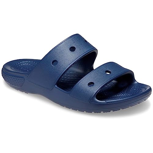 Crocs Unisex Kids Classic Crocs Sandal K Clog, Navy, 12 UK Child