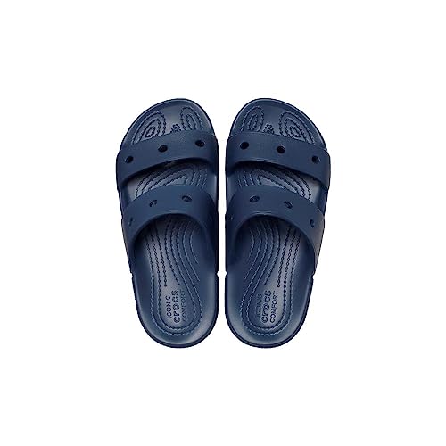 Crocs Unisex Kids Classic Crocs Sandal K Clog, Navy, 12 UK Child