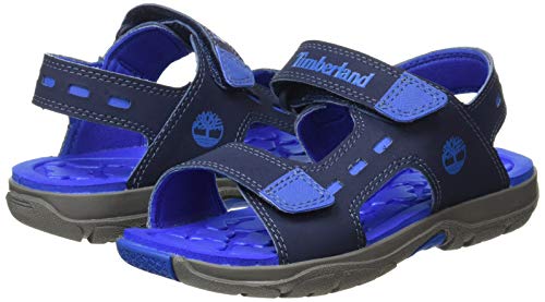 Timberland Moss Jump 2 Strap Sandal, Unisex Kids’ Classic, Navy, 13 Child UK (32 EU)