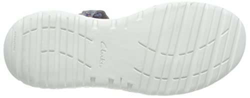 Clarks Surfing Tide K Sandal, Grey, 13 UK Child