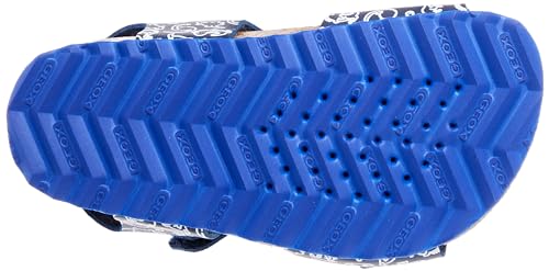 Geox Baby Boys B Chalki Boy Sandal, Navy White, 4.5 UK Child